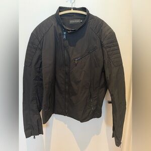 Ralph Lauren Black Moto Jacket